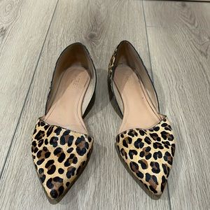 JCrew factory leopard flats